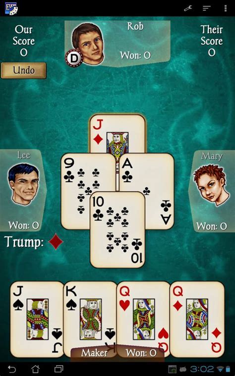 Classics & Modern Remakes. American Euchre - American version of the Euchre card game. Euchre - trick taking game with partners where players choose a trump suit. This game offers both American and UK variants. Hearts - avoid winning tricks with a heart in them or the queen of spades unless you can shoot the moon by winning them all. 